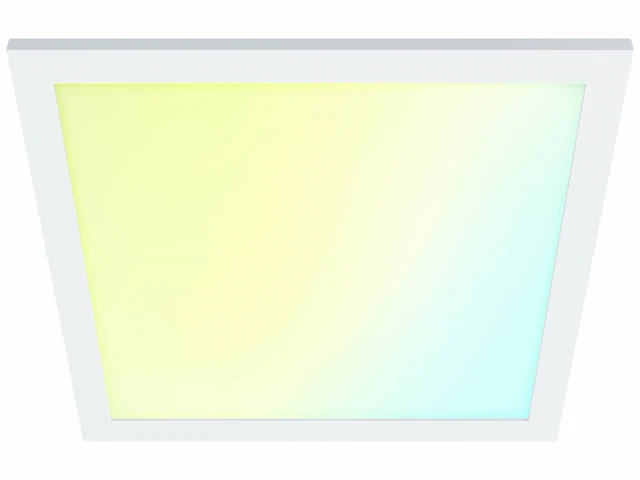 Wiz colour panel ceiling smart light square 36w app control, voor binnenhuisverlichting wit - afbeelding 2 van  3