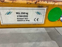 Wll 250 kg - 2017 - 17hh1932 - hijs materiaal - afbeelding 6 van  6