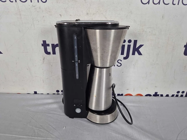 Wmf kitchenminis - koffiezetapparaat - thermoskan - zwart/rvs - afbeelding 2 van  2