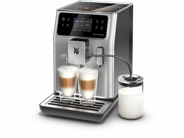 Wmf perfection 660l volautomatische espressomachine zilver - afbeelding 1 van  3