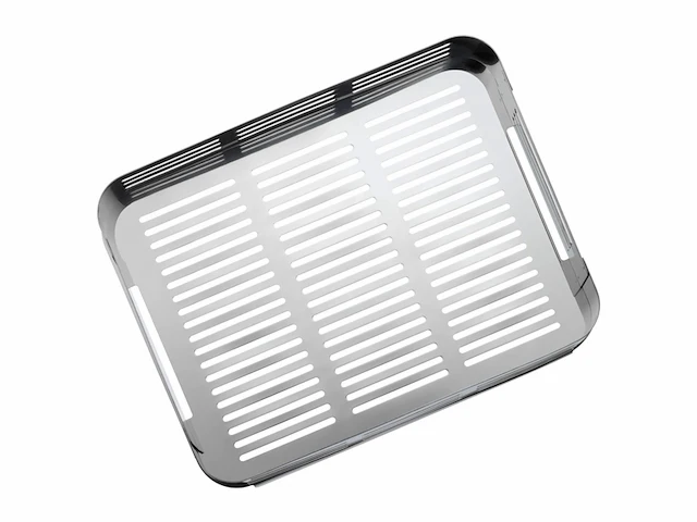 Wmf vitalis stoompan 6,5 liter met siliconen rand zilver - afbeelding 2 van  5