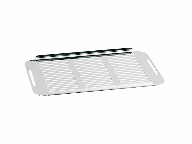 Wmf vitalis stoompan 6,5 liter met siliconen rand zilver - afbeelding 3 van  5