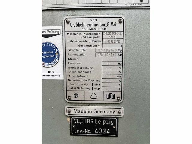 Wmw - dlz630iii5000 - horizontale draaibank - afbeelding 11 van  19
