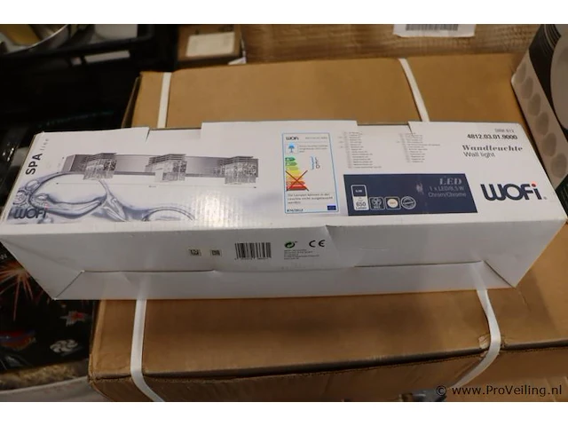 Wofi led wandlamp model dirk 812 led/11w/230v 3000k - afbeelding 1 van  4