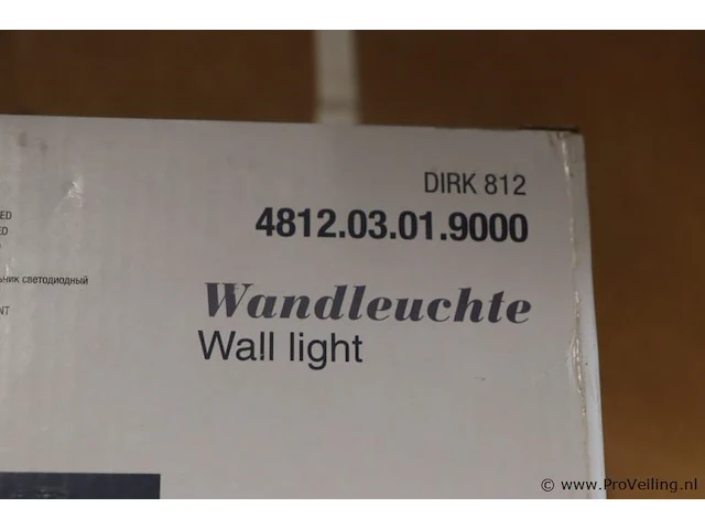 Wofi led wandlamp model dirk 812 led/11w/230v 3000k - afbeelding 2 van  4