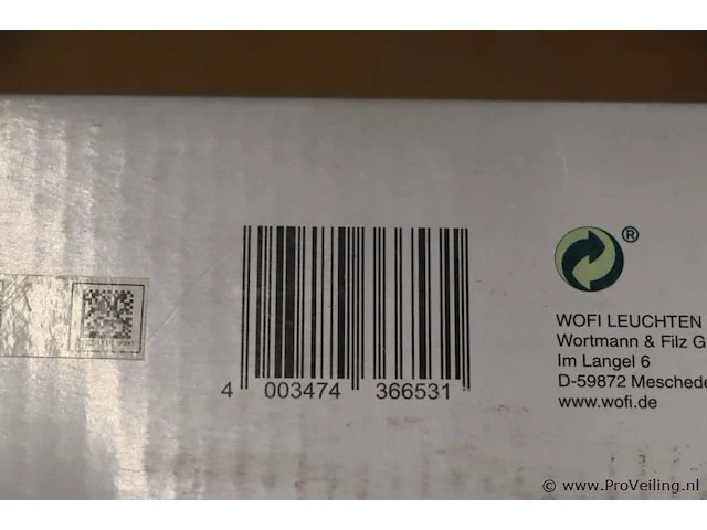 Wofi led wandlamp model dirk 812 led/11w/230v 3000k - afbeelding 4 van  4