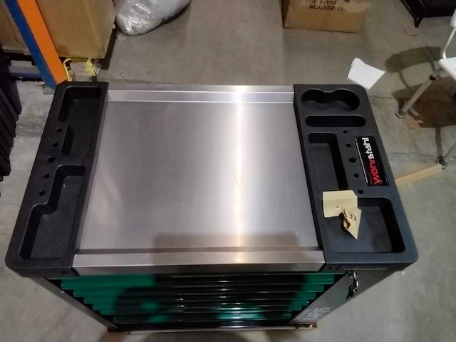 Wohrstahl - gereedschapswagen 7 lades gevuld. - afbeelding 2 van  9