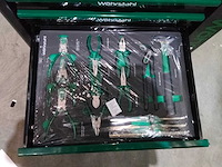 Wohrstahl - milco - gereedschapswagen 7 lades gevuld. - afbeelding 6 van  9