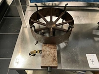Wokbrander 4x op meubel - afbeelding 6 van  11