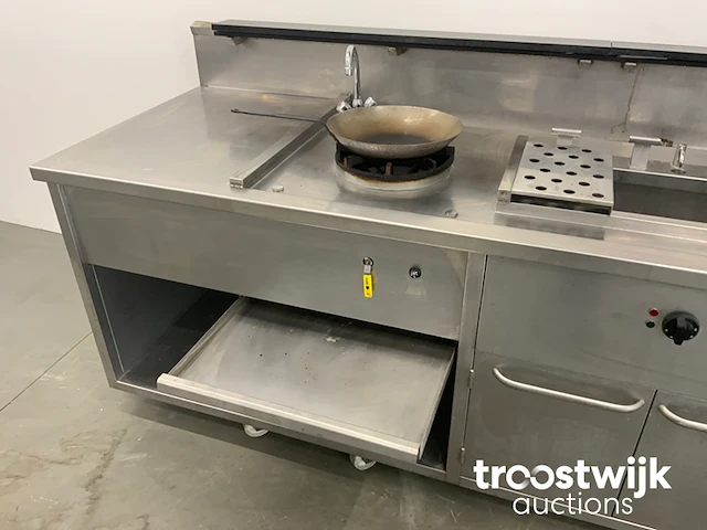 Wokfornuis met bain-marie - afbeelding 9 van  23