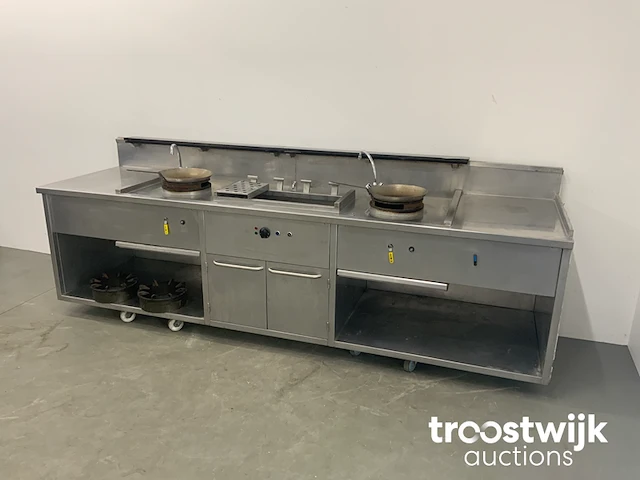 Wokfornuis met bain-marie - afbeelding 1 van  23