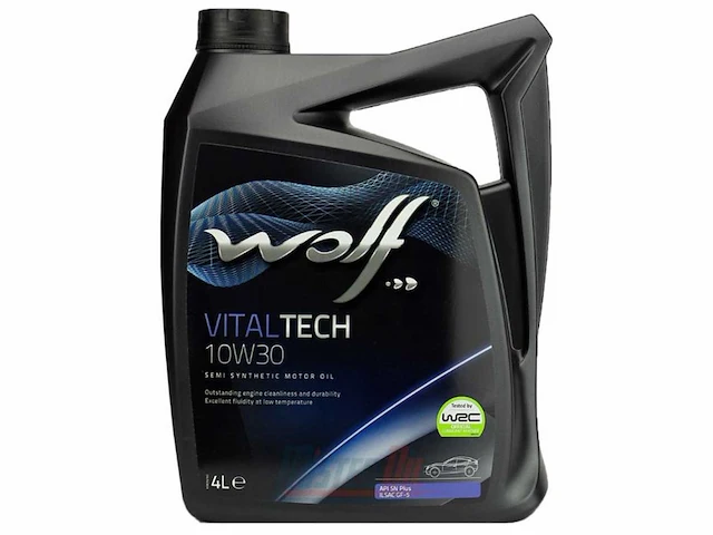 Wolf - 10w-30 - synthetische motorolie 4l (4x) - afbeelding 1 van  8