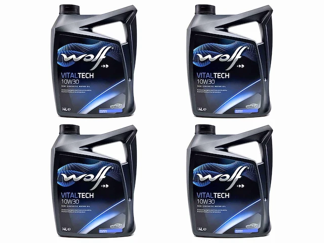 Wolf - 10w-30 - synthetische motorolie 4l (4x) - afbeelding 2 van  8