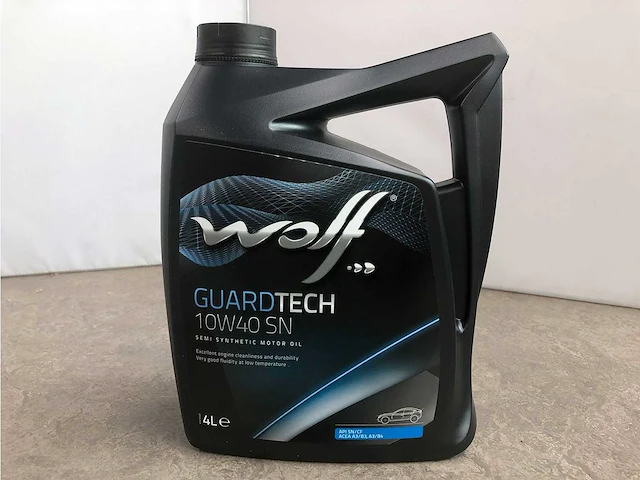 Wolf - 10w-40 - semi-synthetische motorolie 4l (4x) - afbeelding 4 van  4