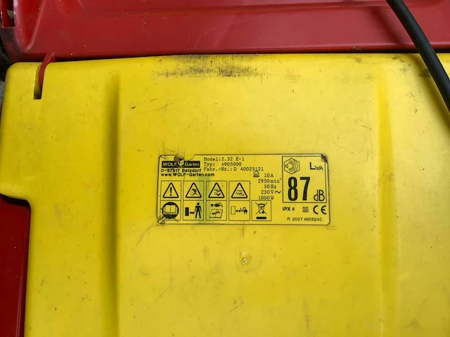 Wolf 2.32e grasmaaier - afbeelding 3 van  3