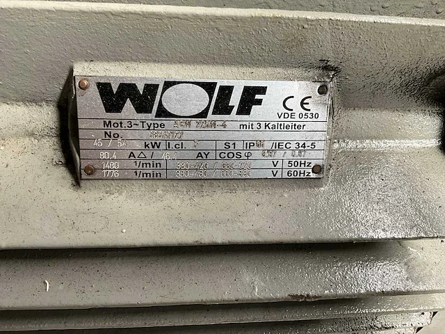 Wolf elektromotor (2x) - afbeelding 5 van  5