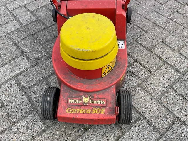 Wolf geräte carrera 30e grasmaaier - afbeelding 8 van  8