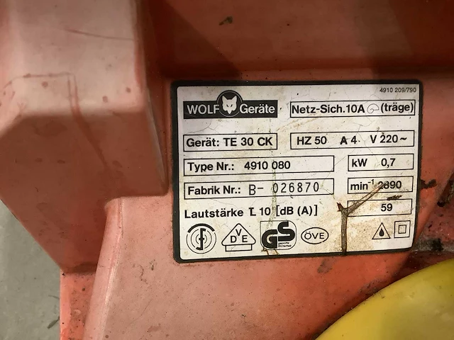 Wolf geräte te 30 ck grasmaaier - afbeelding 4 van  4