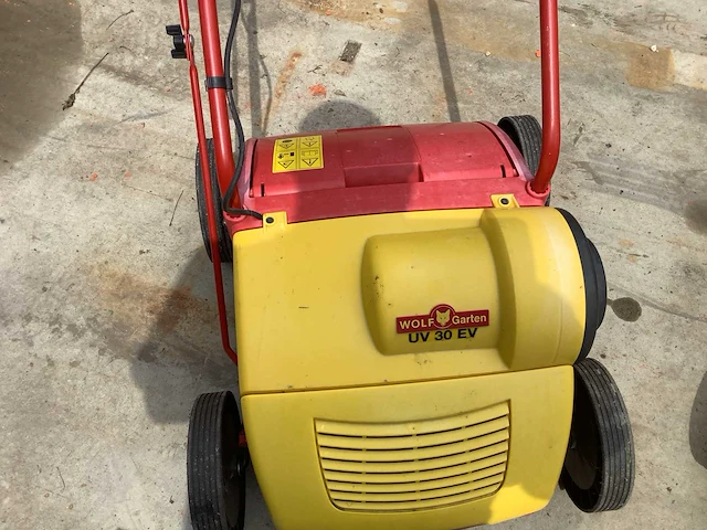 Wolf uv30 ev verticuteermachine - afbeelding 4 van  4