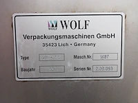 Wolf verpackungsmaschinen gmbh - afbeelding 11 van  20