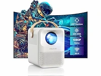 Wolfang miniprojector 4k ondersteund thuisbioscoop video projector voor smartphone,tvstick,ps5 - afbeelding 1 van  4
