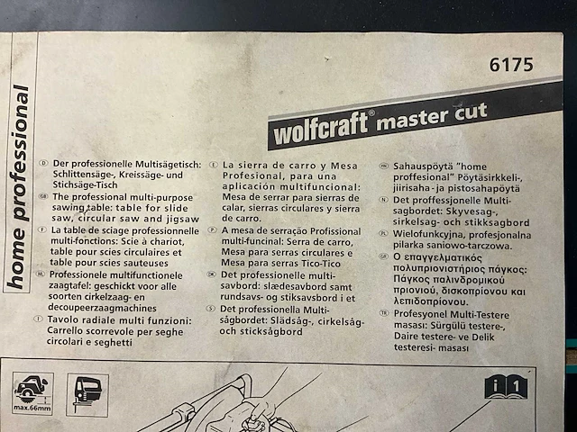 Wolfcraft universele zaagtafel - afbeelding 7 van  7