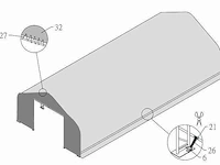 Wolverine - (18,3x9,15x6,1 meter) - garage tent / opslag shelter 306020dp - afbeelding 2 van  12