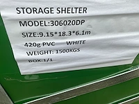 Wolverine - (18,3x9,15x6,1 meter) - garage tent / opslag shelter 306020dp - afbeelding 3 van  12