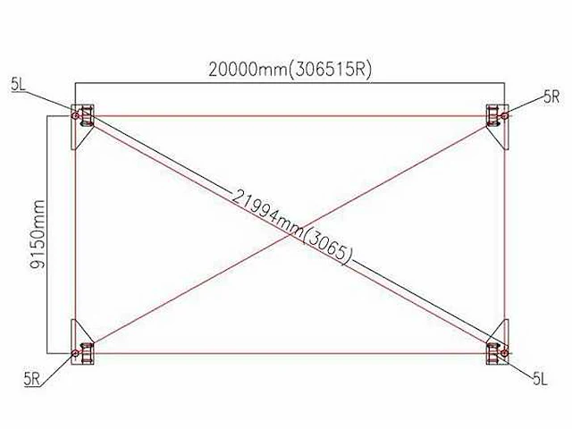 Wolverine - 20x9,15x4,50 meter - garage tent / opslag shelter 306515r - afbeelding 10 van  11