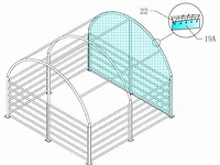 Wolverine - (4x4x3,15 meter) - dierenverblijf / shelter 4 meter - afbeelding 3 van  13