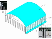 Wolverine - (8x8x4 meter) - dierenverblijf / shelter 8 meter - afbeelding 10 van  14