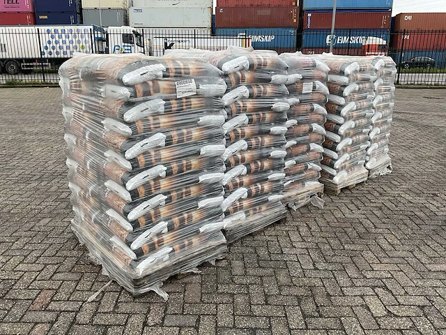 Wood flare zak pellet korrels (390x) - afbeelding 1 van  9