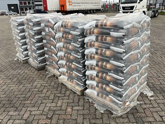Wood flare zak pellet korrels (390x) - afbeelding 3 van  9