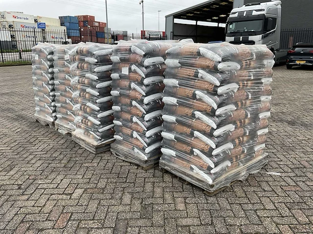 Wood flare zak pellet korrels (390x) - afbeelding 5 van  9