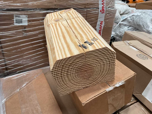 Wood wheel chock (50x) - afbeelding 3 van  4