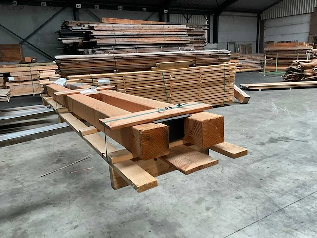 Woodvision douglas muuraanbouw schommel 200x300x2500 cm - afbeelding 2 van  9