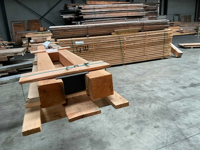 Woodvision douglas muuraanbouw schommel 200x300x2500 cm - afbeelding 3 van  9