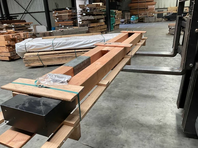 Woodvision douglas muuraanbouw schommel 200x300x2500 cm - afbeelding 9 van  9