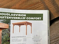 Woodvision douglas overkapping comfort 270x400x260 cm - afbeelding 4 van  11