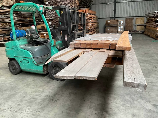Woodvision douglas overkapping comfort 270x500x260 cm. - afbeelding 9 van  10