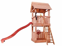 Woodvision douglas speeltoestel maki 130x130x338 cm - afbeelding 1 van  11