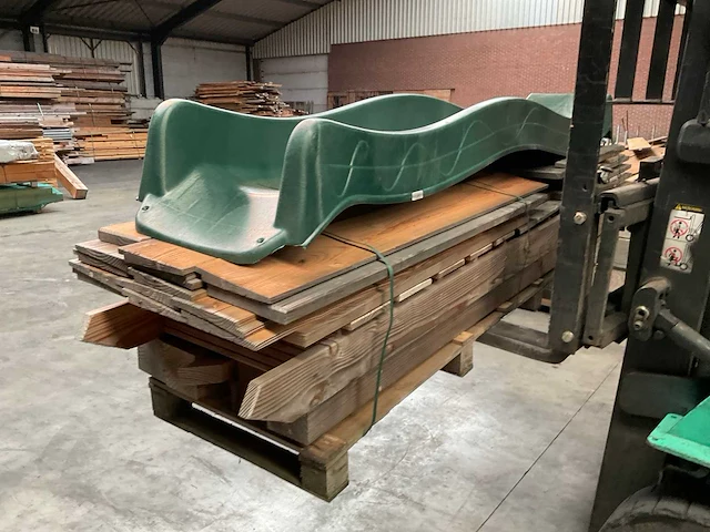 Woodvision douglas speeltoestel maki 130x130x338 cm - afbeelding 10 van  11