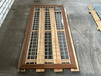 Woodvision gaaspaneel hardhout/staal 180x90 cm - afbeelding 2 van  3
