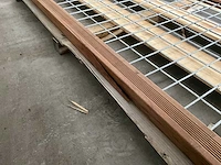Woodvision gaaspaneel hardhout/staal 180x90 cm - afbeelding 3 van  3