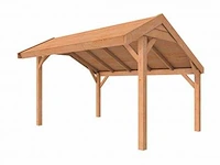 Woodvision geïmpregneerd douglas kapschuur comfort 250x400x280 cm - afbeelding 1 van  10