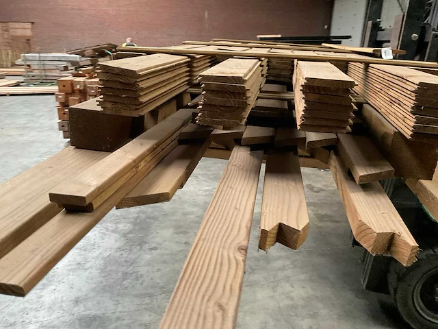 Woodvision geïmpregneerd douglas kapschuur comfort 250x400x280 cm - afbeelding 5 van  10