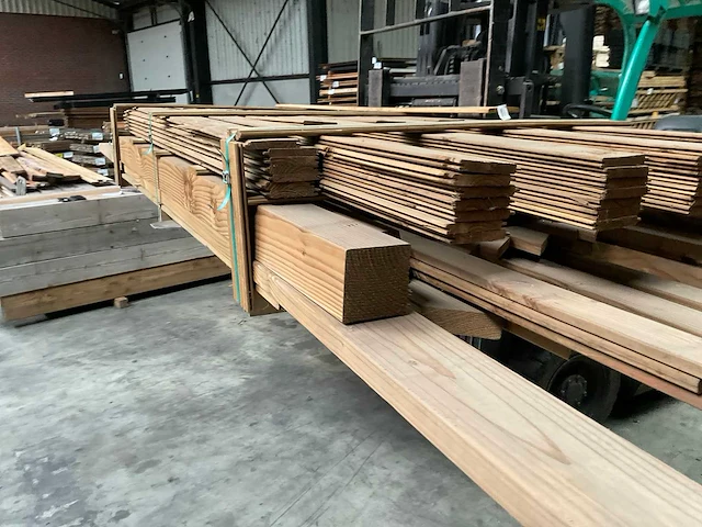Woodvision geïmpregneerd douglas kapschuur comfort 250x400x280 cm - afbeelding 6 van  10