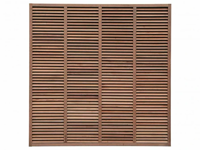 Woodvision hardhouten trellis tuinscherm 180x180 cm - afbeelding 1 van  2