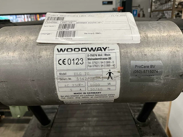 Woodway elg 70 loopband - afbeelding 9 van  9