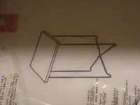 Woondecoratie bestaande uit o.a. kapstok met spiegel & bijzettafel - afbeelding 2 van  4